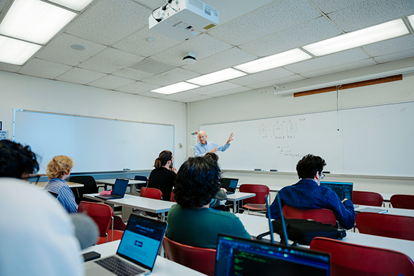 AI Symposium classroom session
