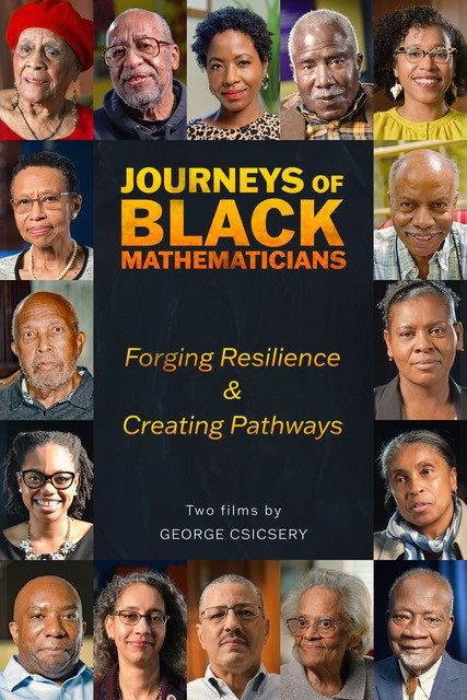 Event poster for Journey of Black Mathmaticians 