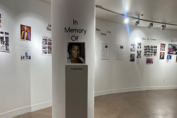 gallery of the exhibit "Black Wall of Fame"
