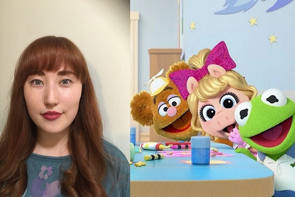 Hanah Lee Cook and some Muppets