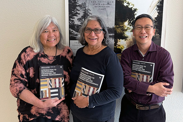 Counseling Professors Emeritae Wanda Lee and Graciela Orozco and Professor Kwong-Liem Karl Kwan