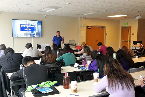 SF State First Aid, CPR and AED training