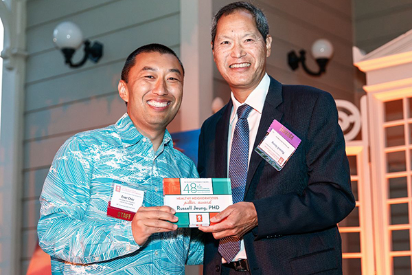 Russell Jeung wins Healthy Neighborhoods Award