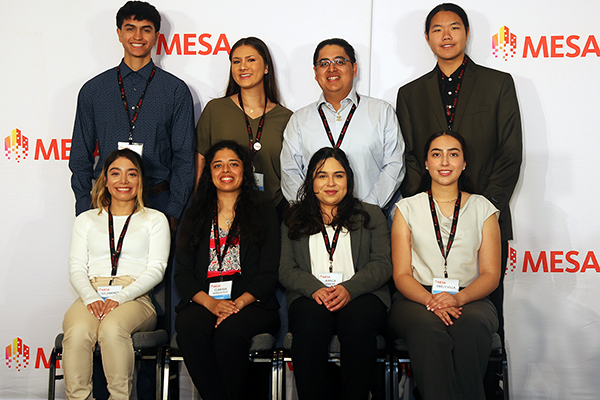 8 SF State students at the Mesa Conference