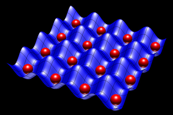 visual render of quantum computing