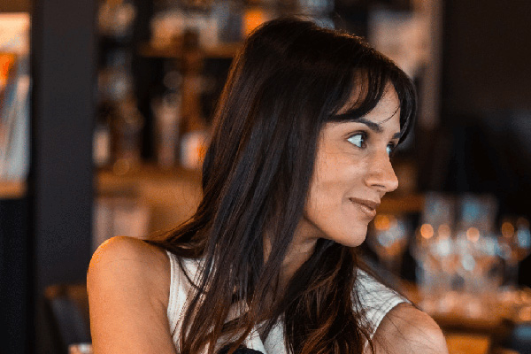 Ashley Santiago side profile