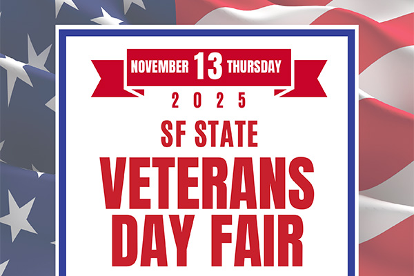 Veterans Day Fair Promo graphic for November 13, 2025 Event
